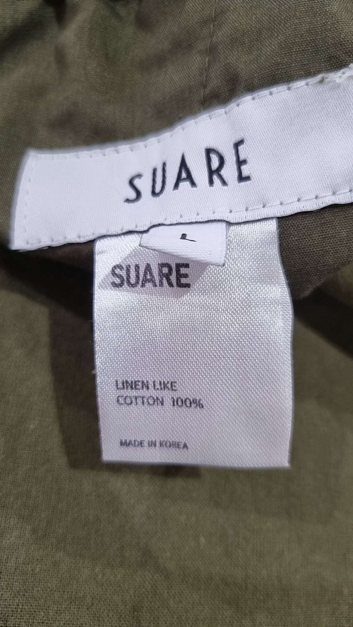 수아레(SUARE) 코튼 팬츠 L