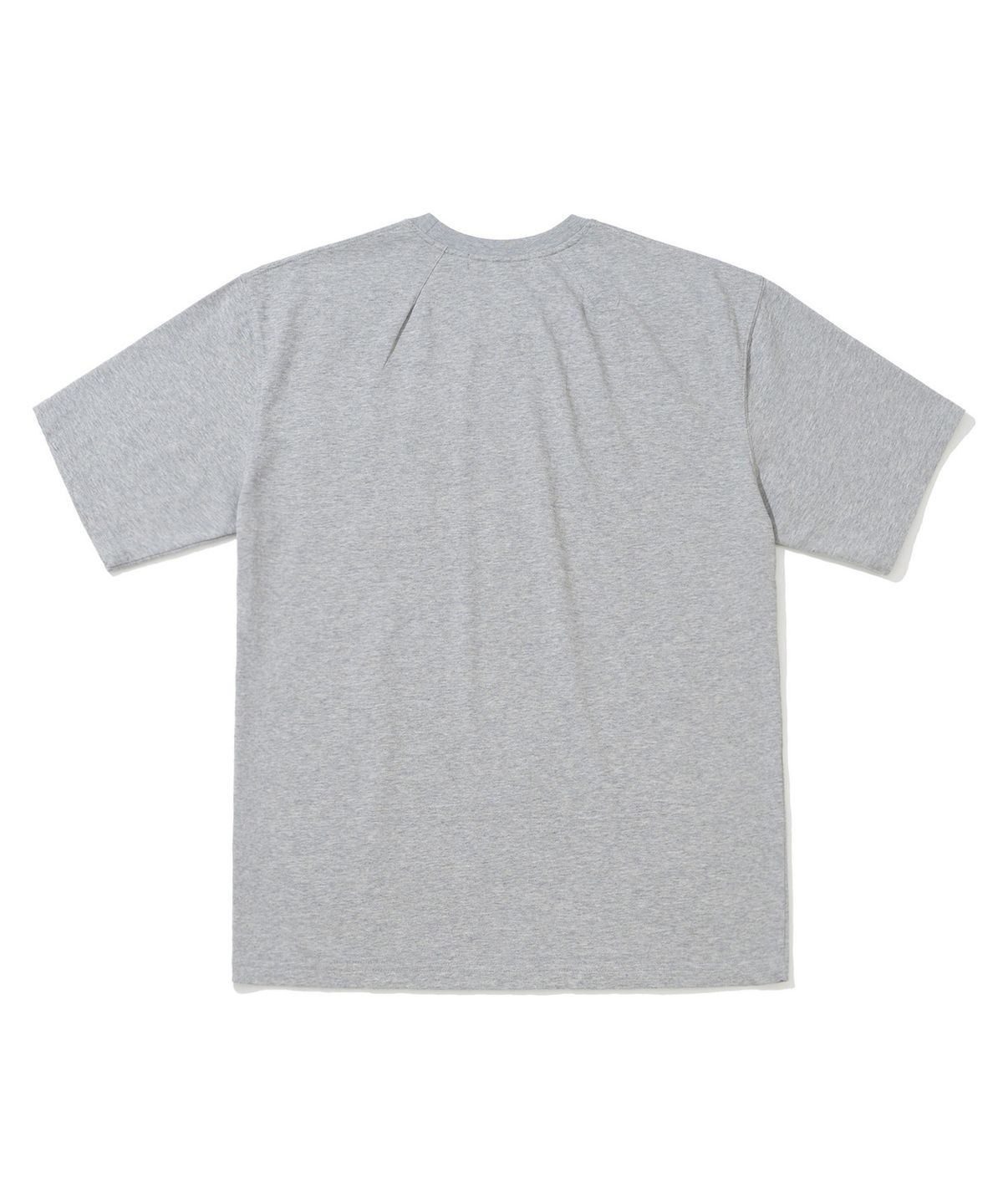 시도(SIIIIDO) ARMOR HALF T SHIRT(MELANGE GREY)