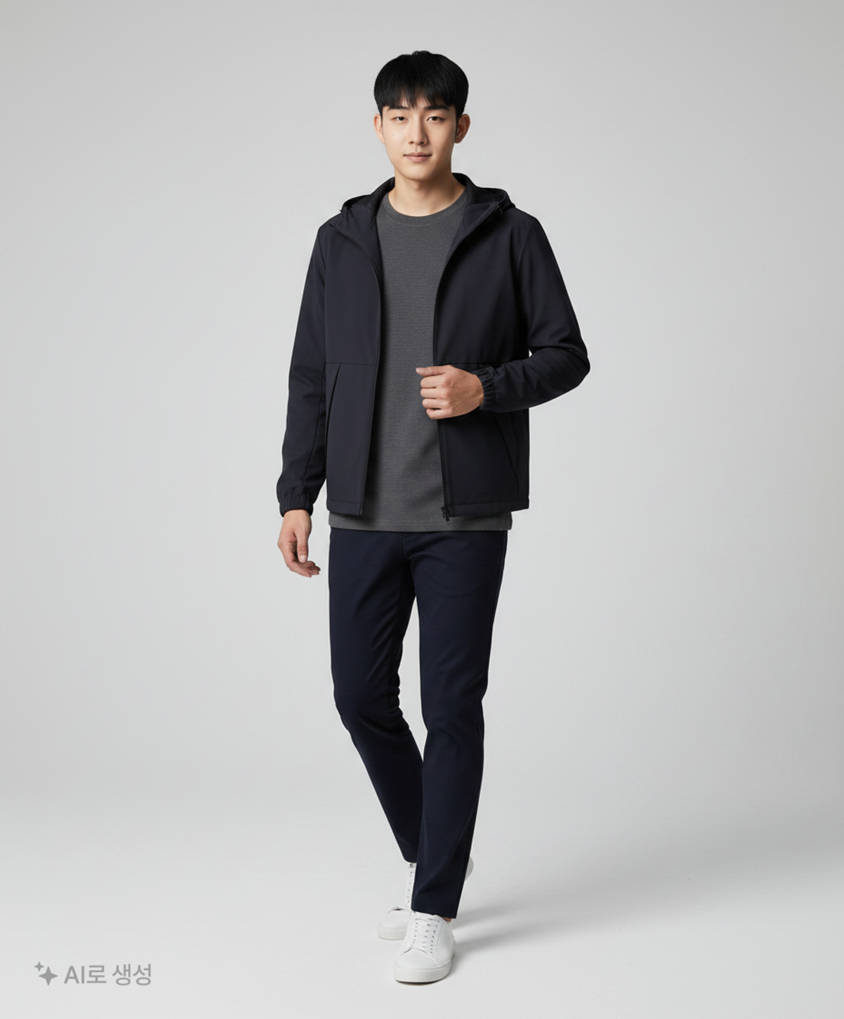 스파오(SPAO) 나일론/코치 재킷 M