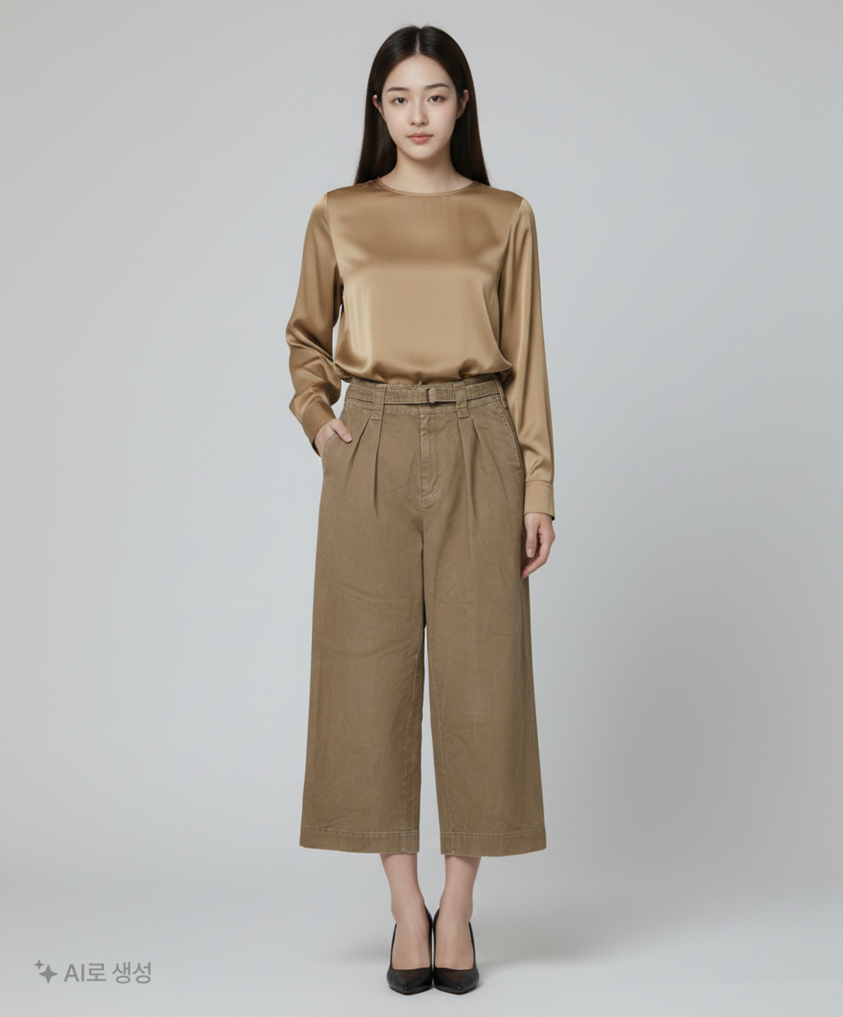 유니클로(UNIQLO) 코튼 팬츠 70