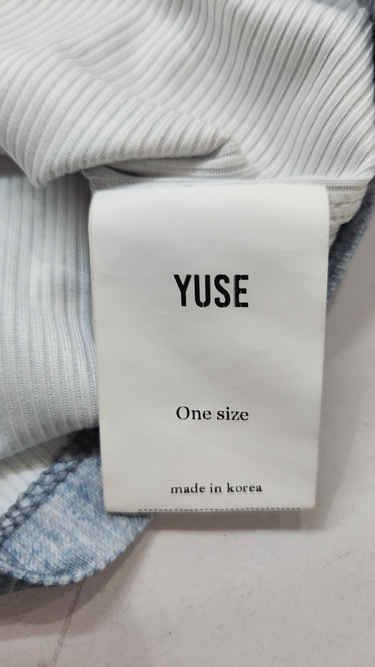 유즈(YUSE) 반소매 티셔츠 ONE SIZE