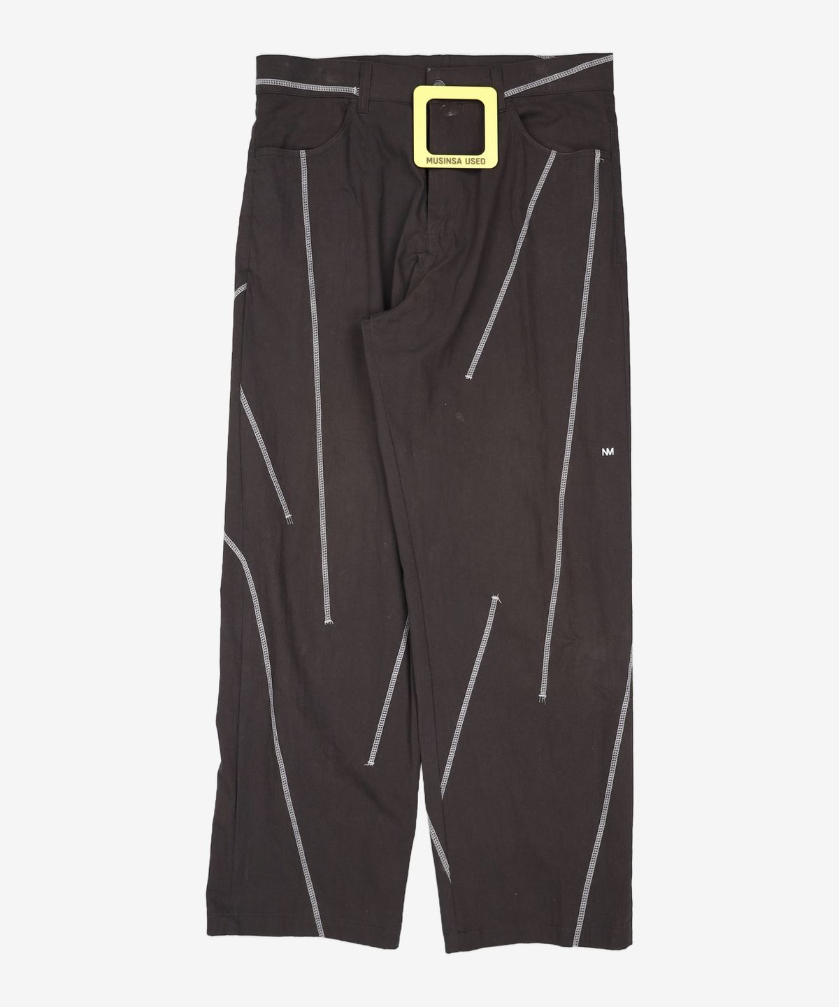 노매뉴얼(NOMANUAL) S.L PANTS - BLACK L