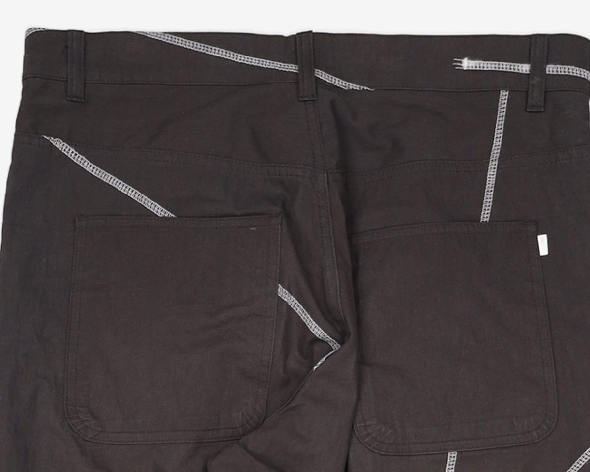 노매뉴얼(NOMANUAL) S.L PANTS - BLACK L