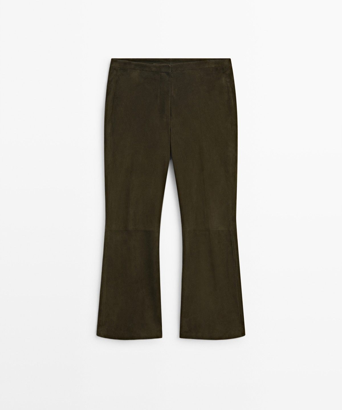 마시모두띠(MASSIMO DUTTI) 스웨이드 레더 팬츠