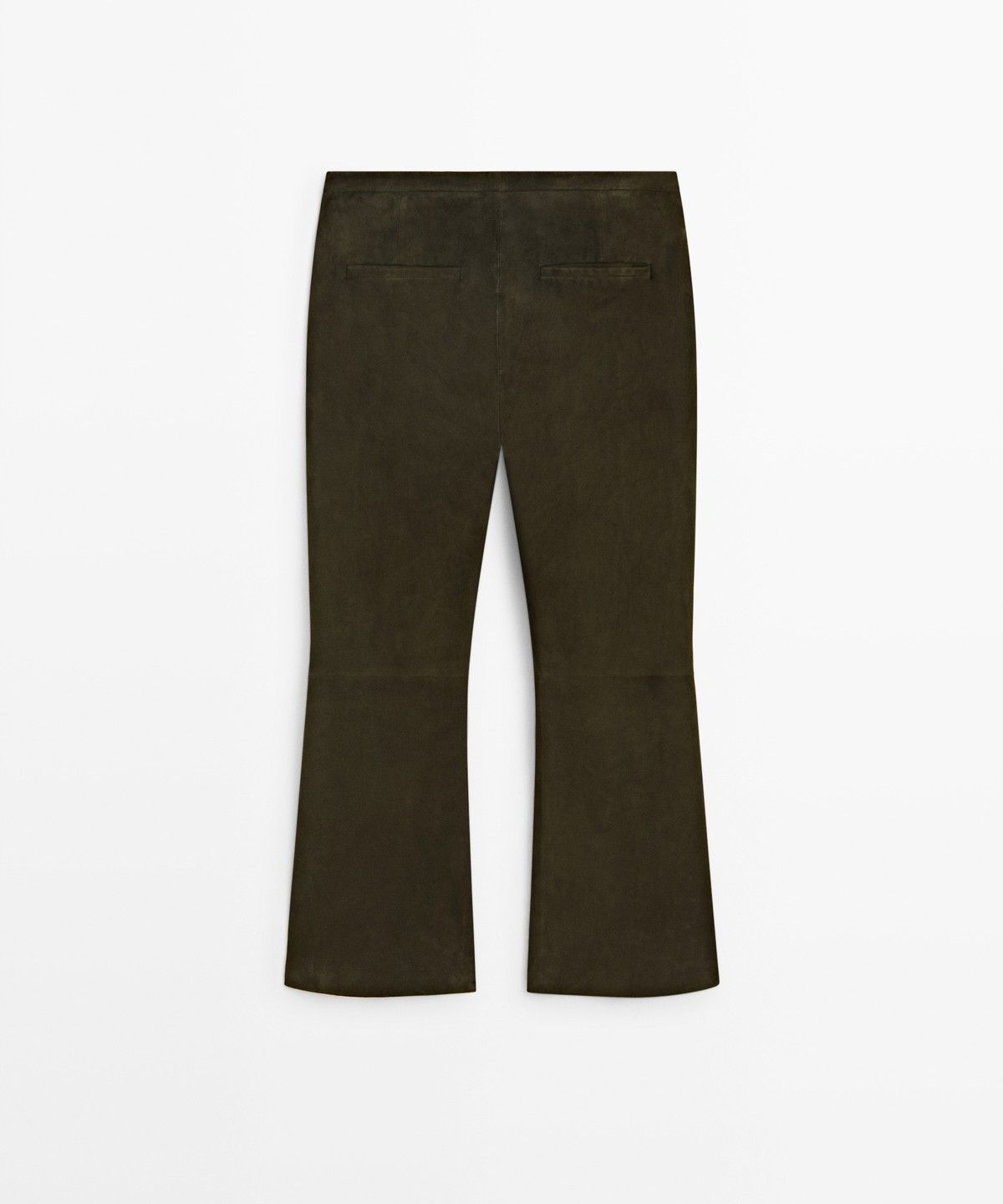 마시모두띠(MASSIMO DUTTI) 스웨이드 레더 팬츠