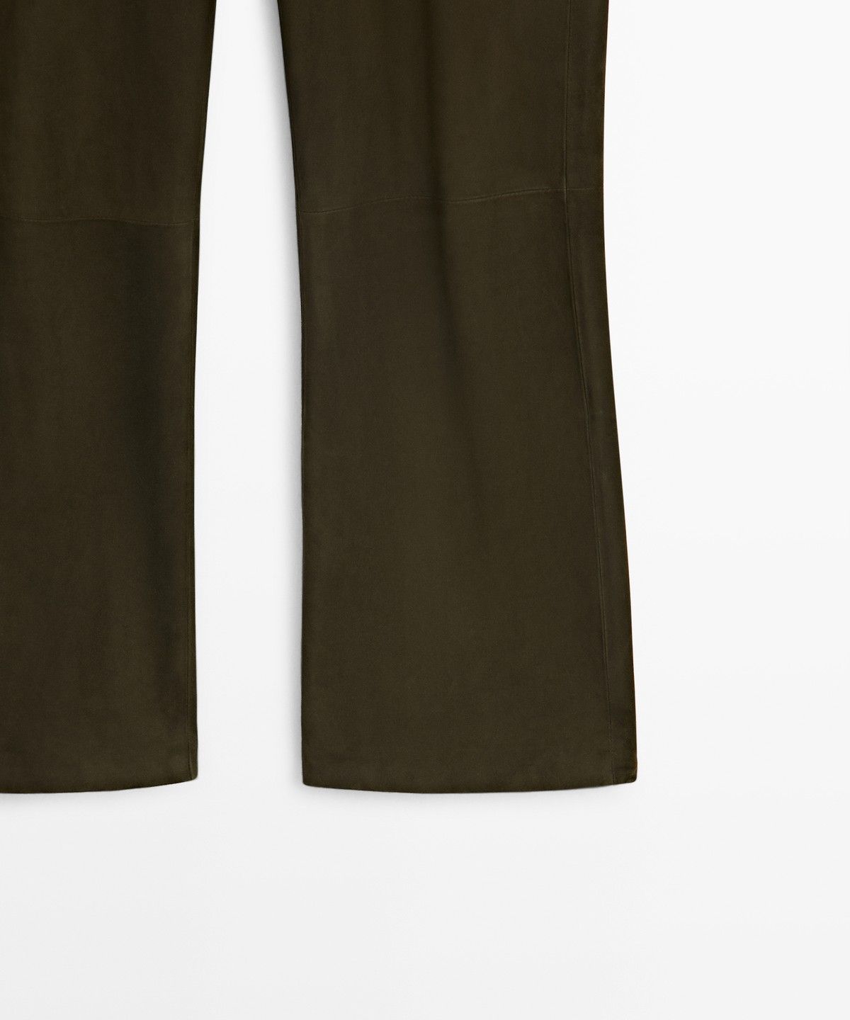 마시모두띠(MASSIMO DUTTI) 스웨이드 레더 팬츠