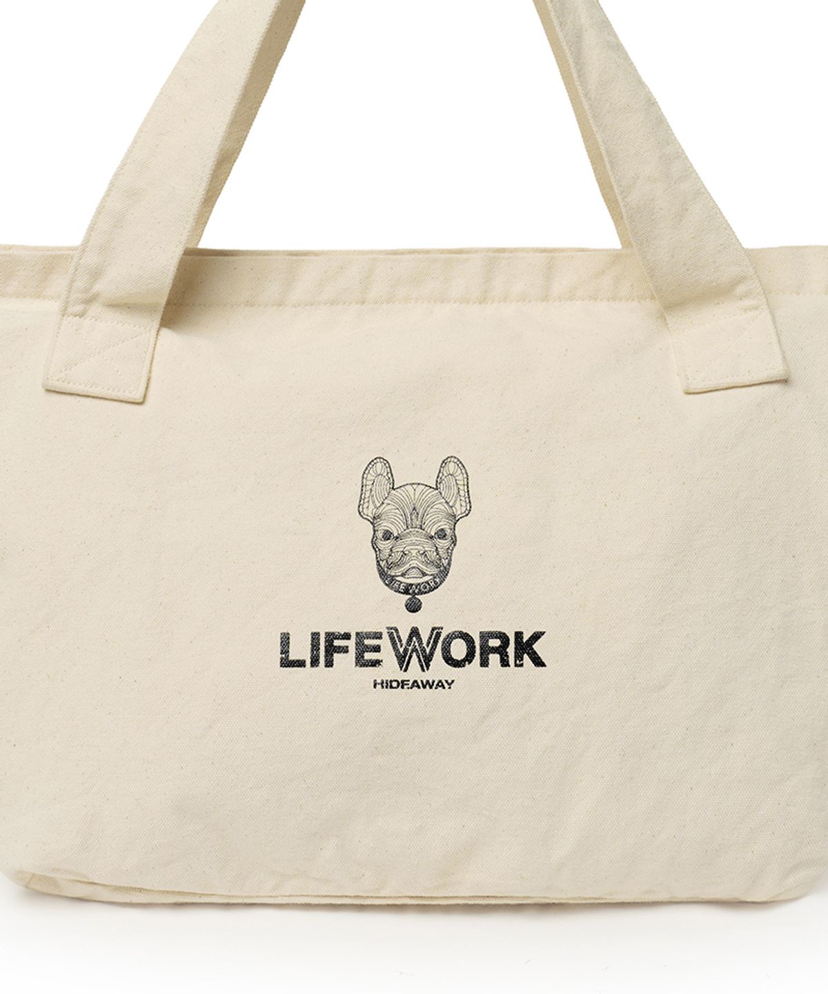 라이프워크(LIFEWORK) 빈티지 와이드 에코백