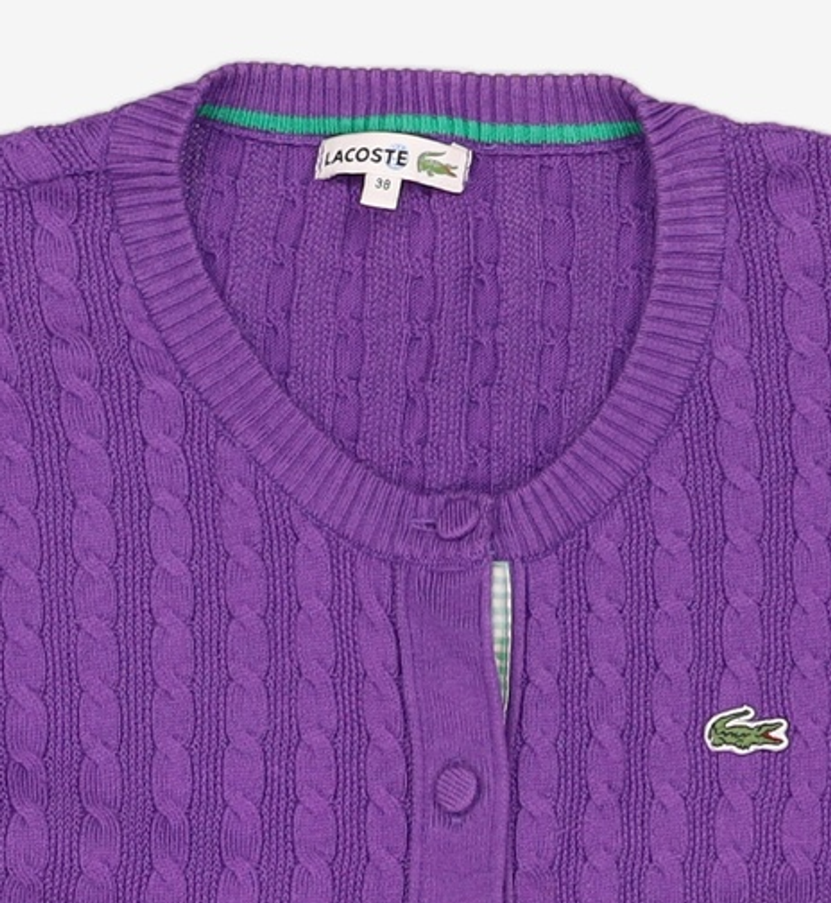 라코스테(LACOSTE) 카디건 38