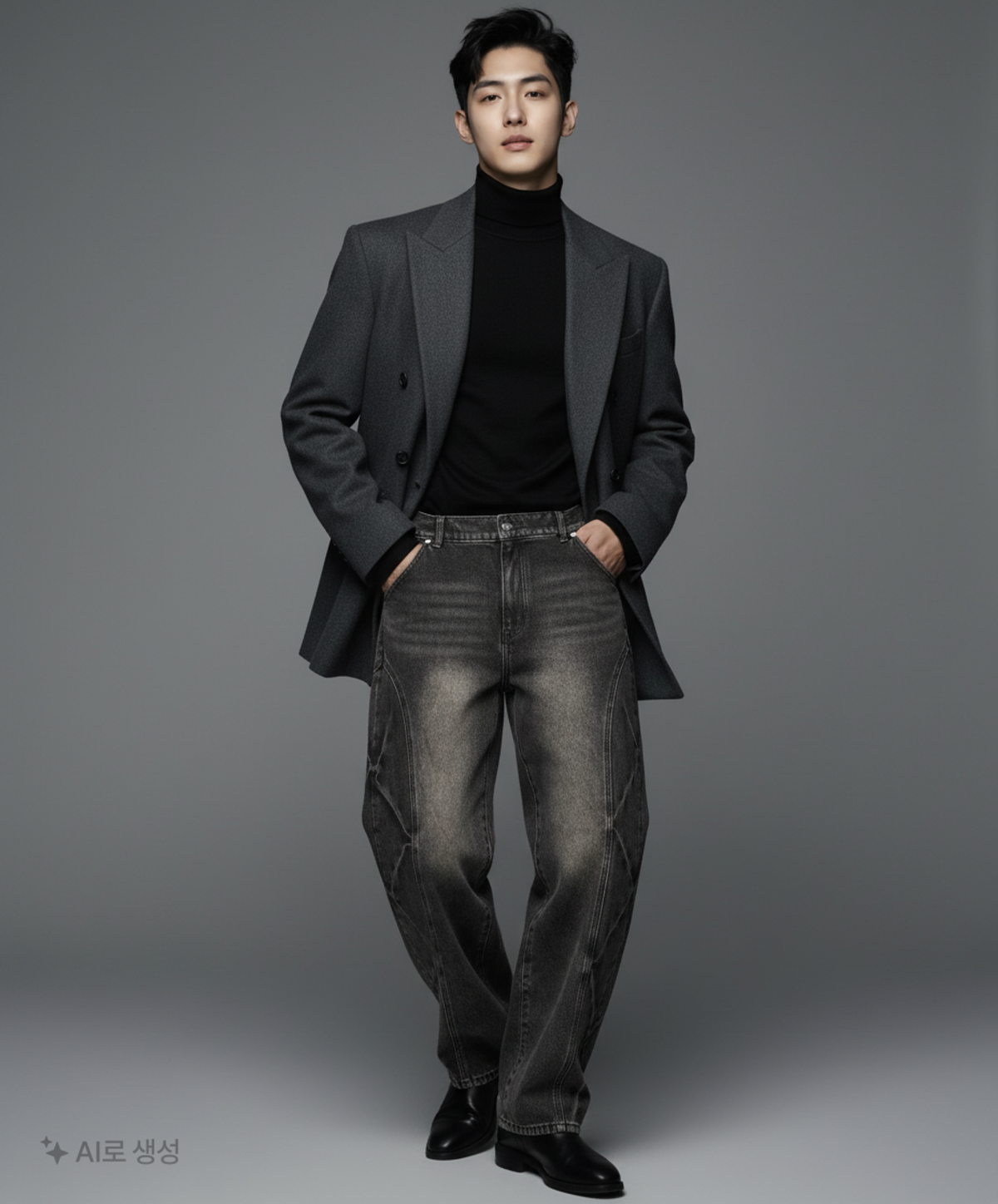 엑스톤즈(XTONZ) 청/데님 팬츠 M