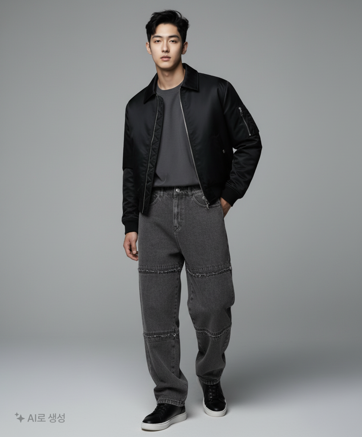 엑스톤즈(XTONZ) 청/데님 팬츠 M