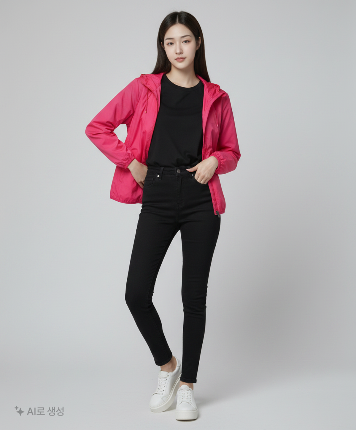 코오롱스포츠(KOLON SPORT) 나일론/코치 재킷 100