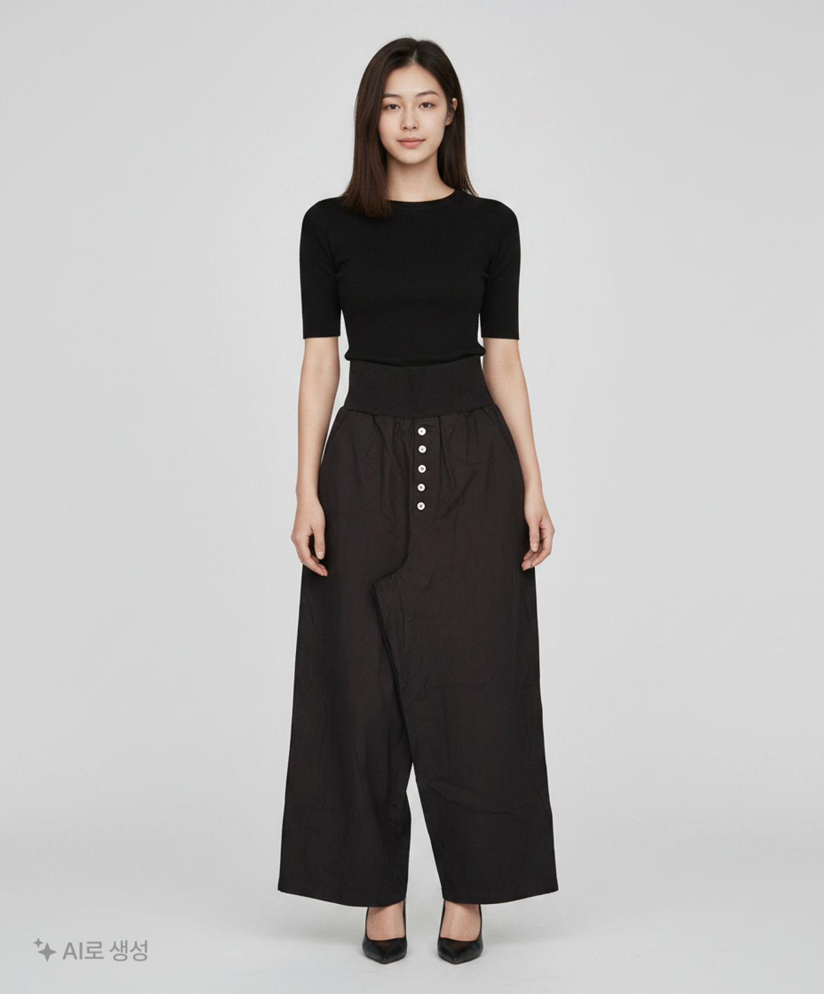 다이닛(DEINET) DEINET VINTAGE CANTON PANTS IN BLACK FREE