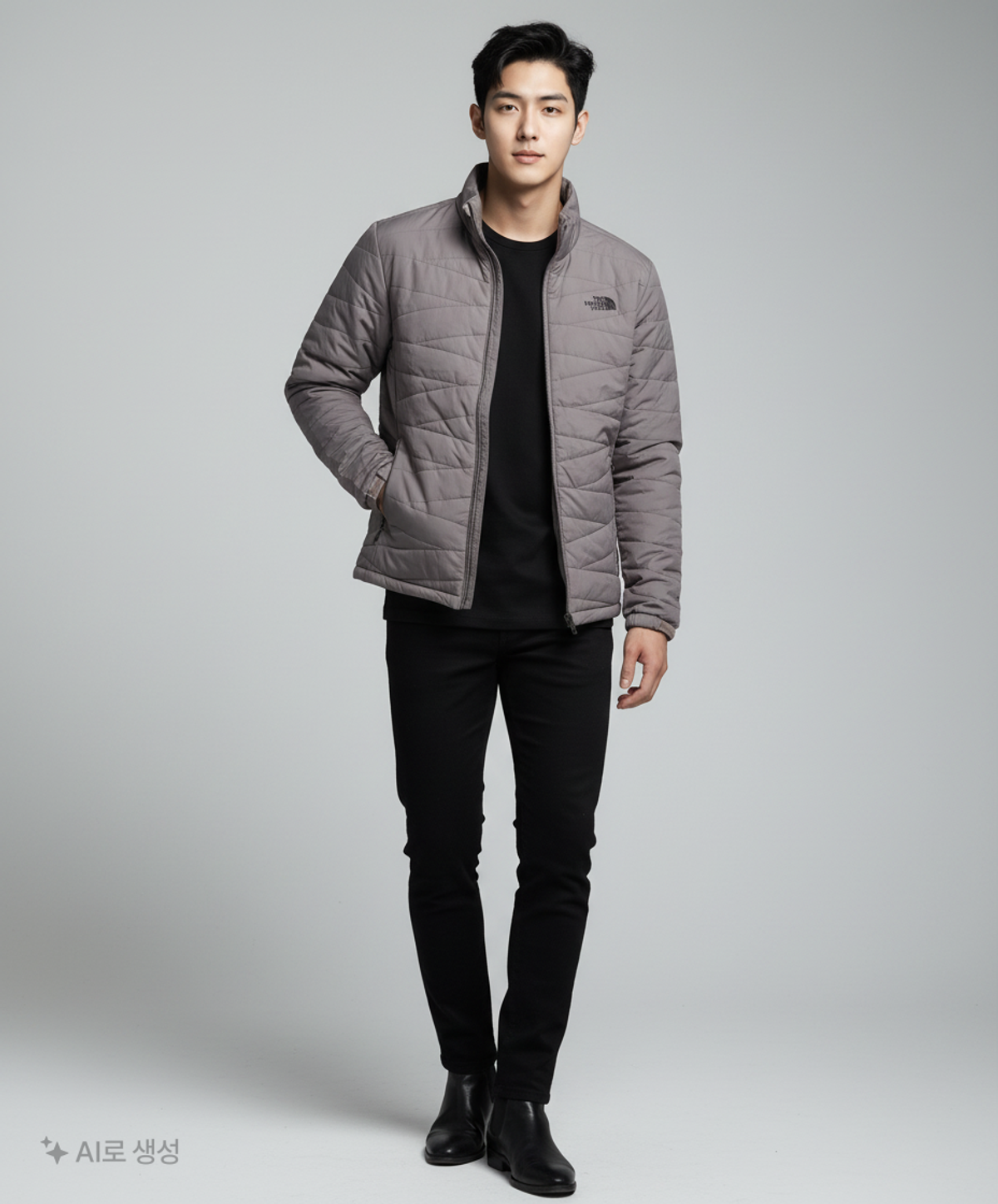 노스페이스(THE NORTH FACE) 숏 패딩/숏 헤비 아우터 L