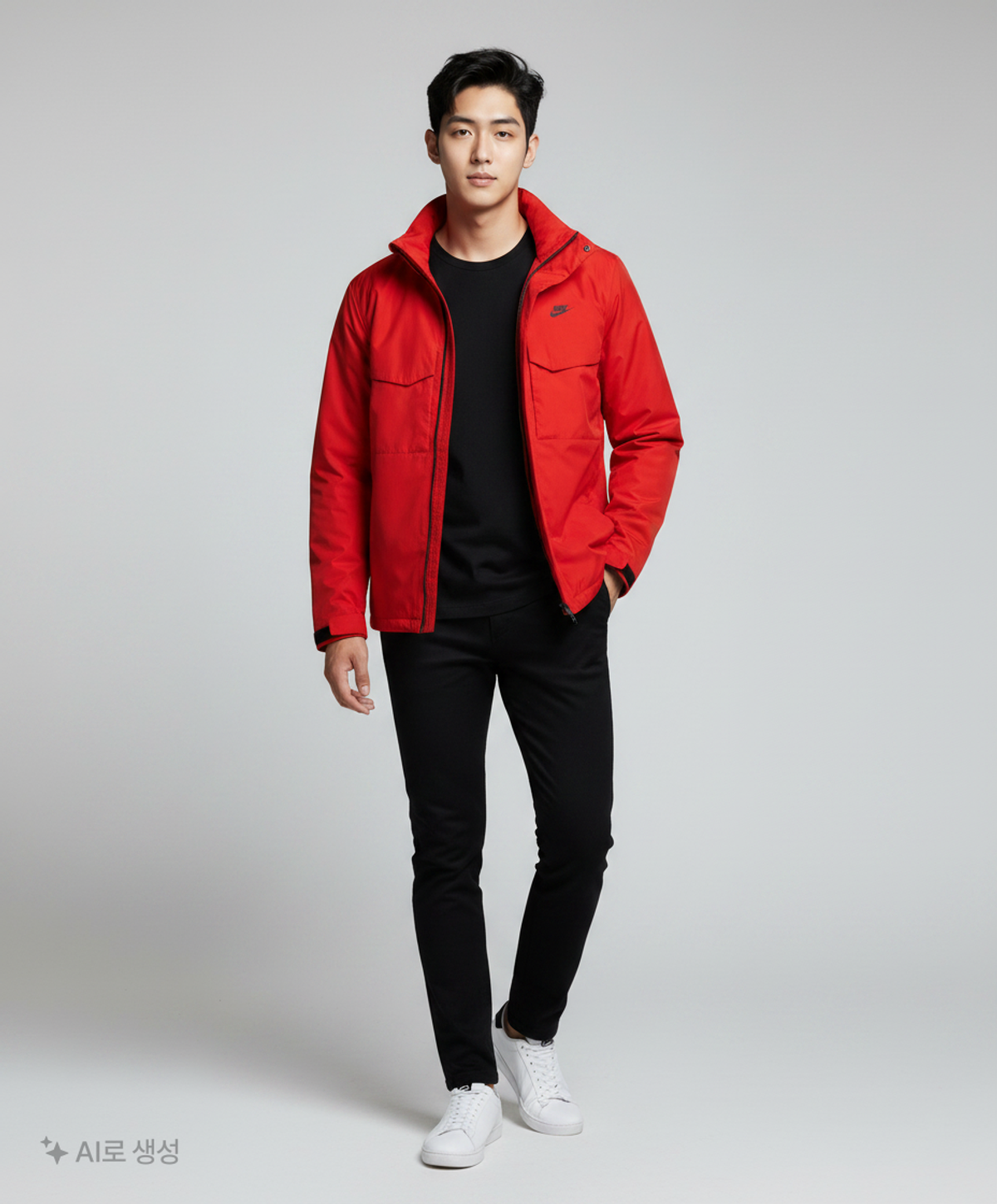 나이키(NIKE) 나일론/코치 재킷 L