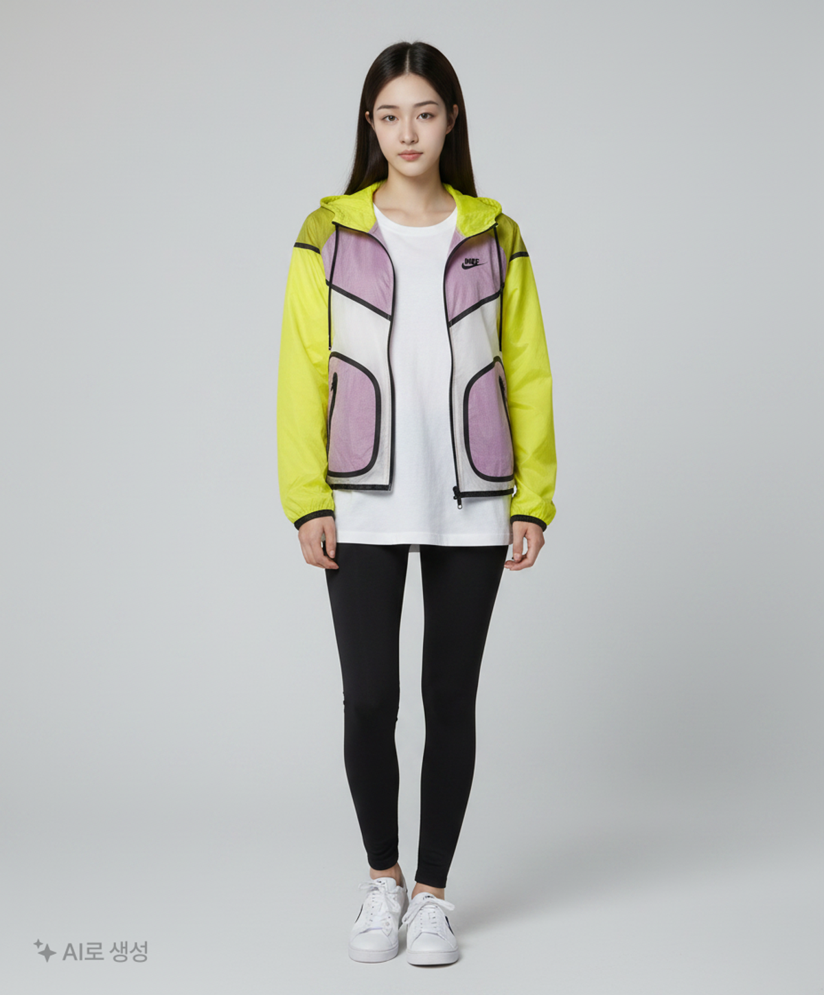 나이키(NIKE) 나일론/코치 재킷 S