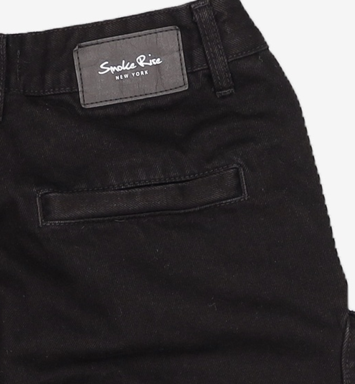 스모크라이즈(SMOKERISE) BK CARGO DENIM SHORTS 30