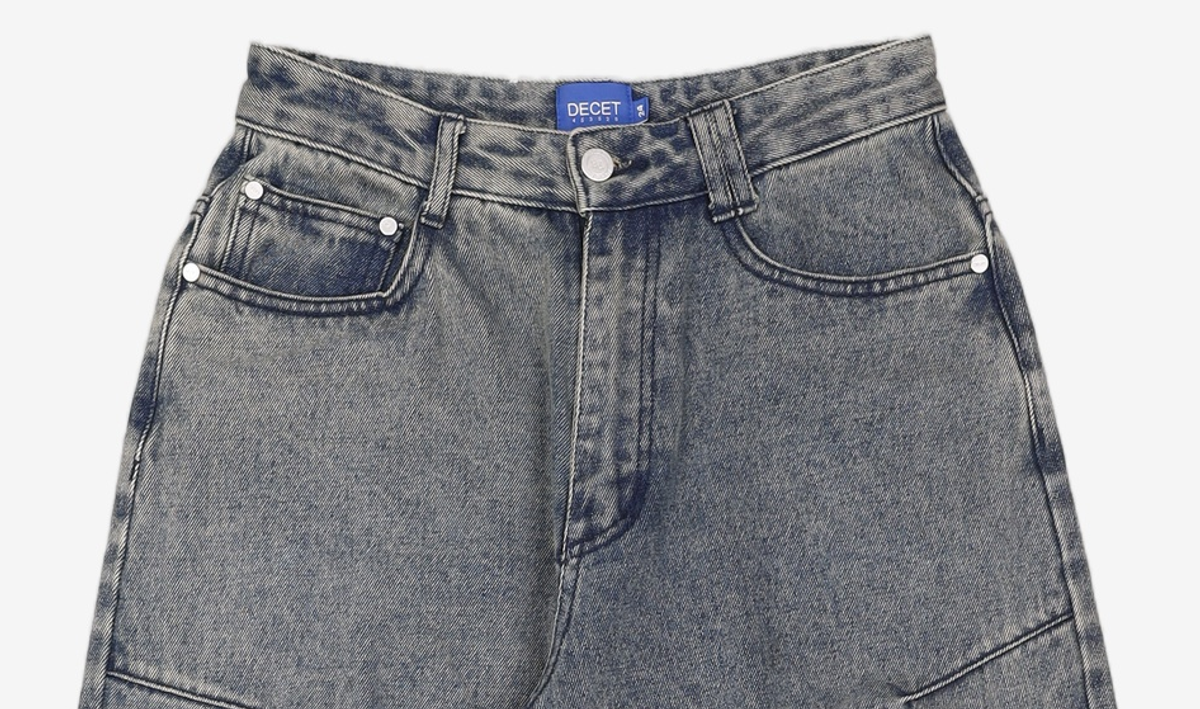 데케트(DECET) Balloon Wide Jeans DCPT055BlueA 24