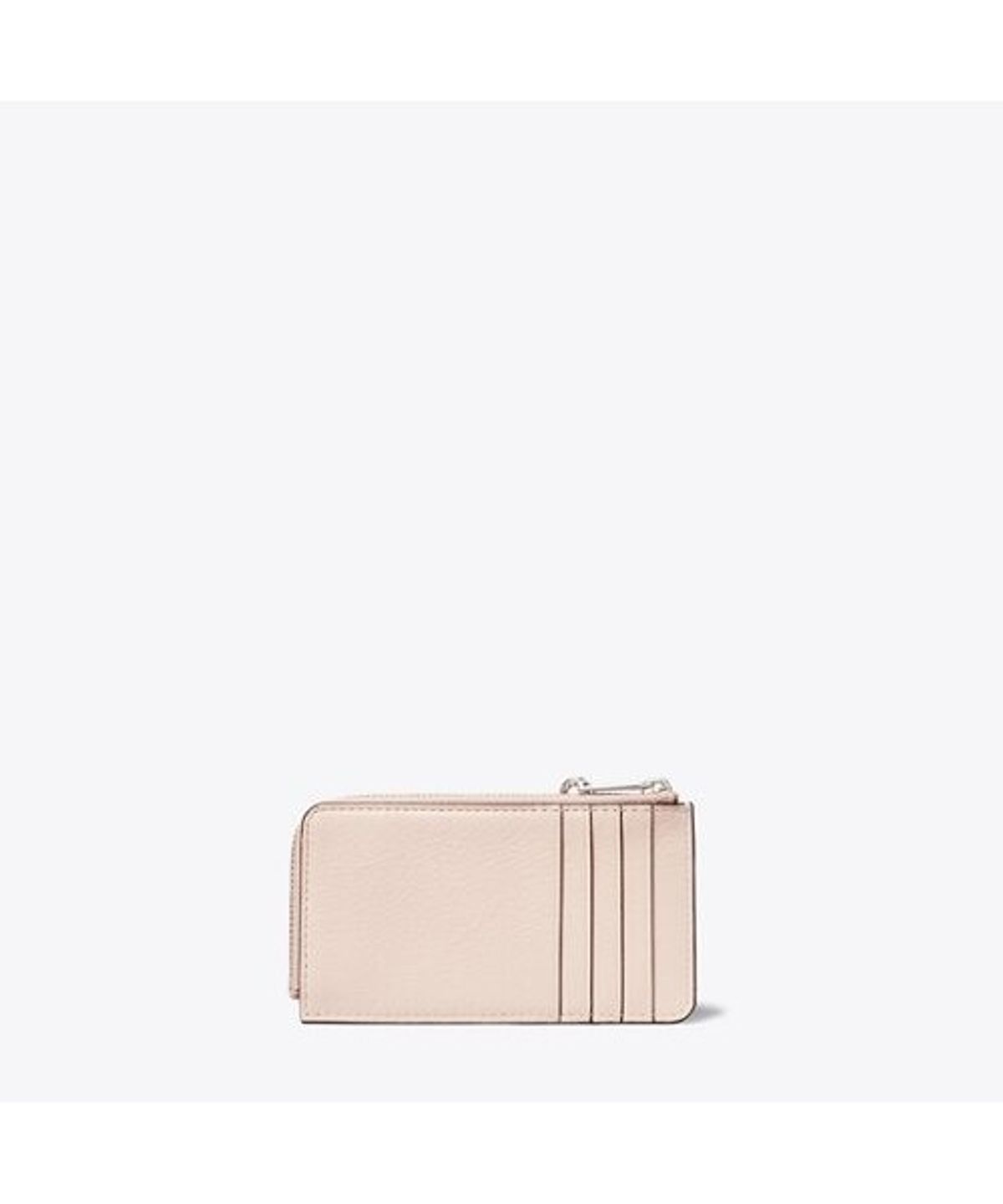 토리버치(TORYBURCH) 찰리 퀼팅 집 카드 케이스 - 라이트 핑크