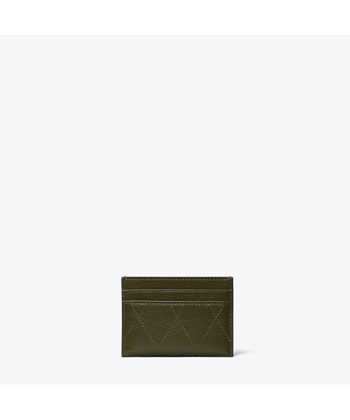 토리버치(TORYBURCH) 찰리 퀼팅 카드 케이스 - 레초
