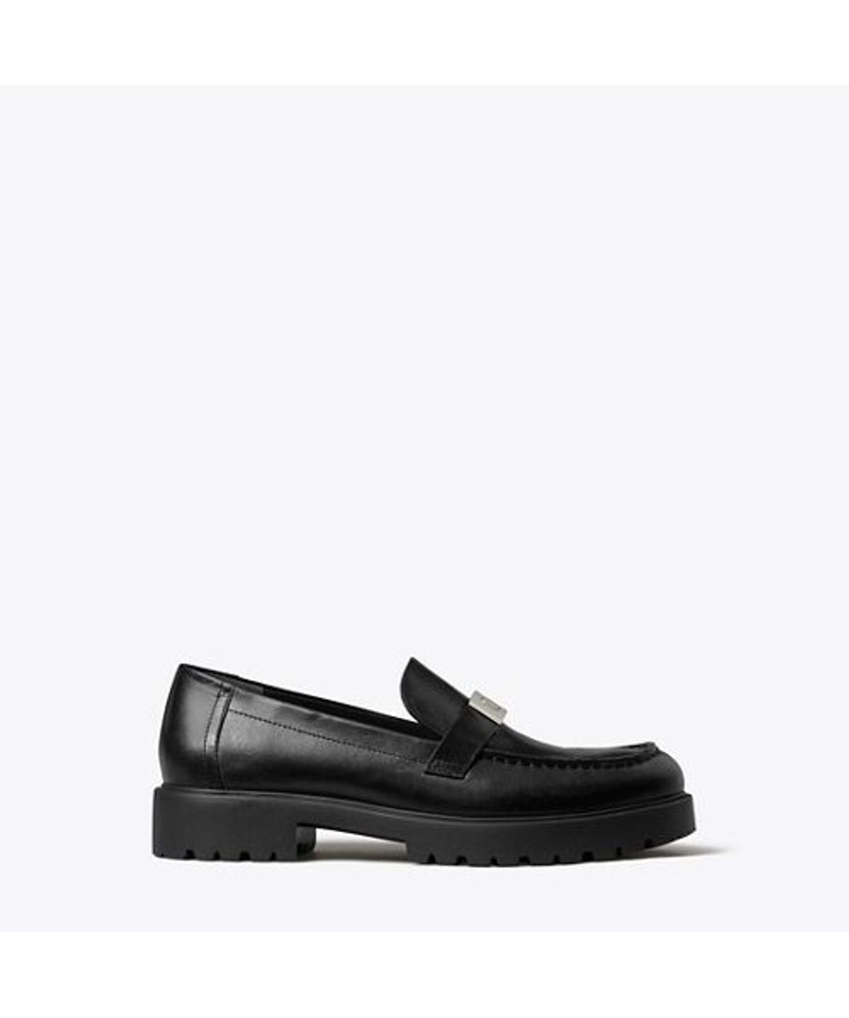 토리버치(TORYBURCH) 릴리 러그 로퍼 - 퍼펙트 블랙 / 실버