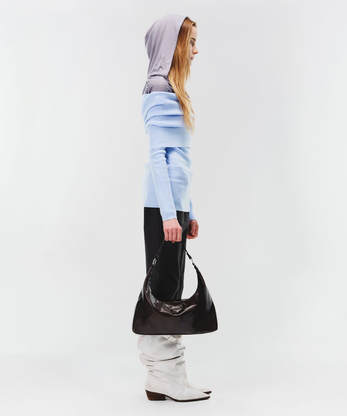 페넥(FENNEC) SOTY HOBO BAG - CHOCO BERRY