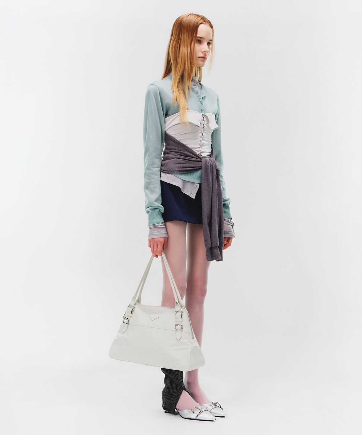 페넥(FENNEC) SOTY BOWLING BAG - ASH WHITE