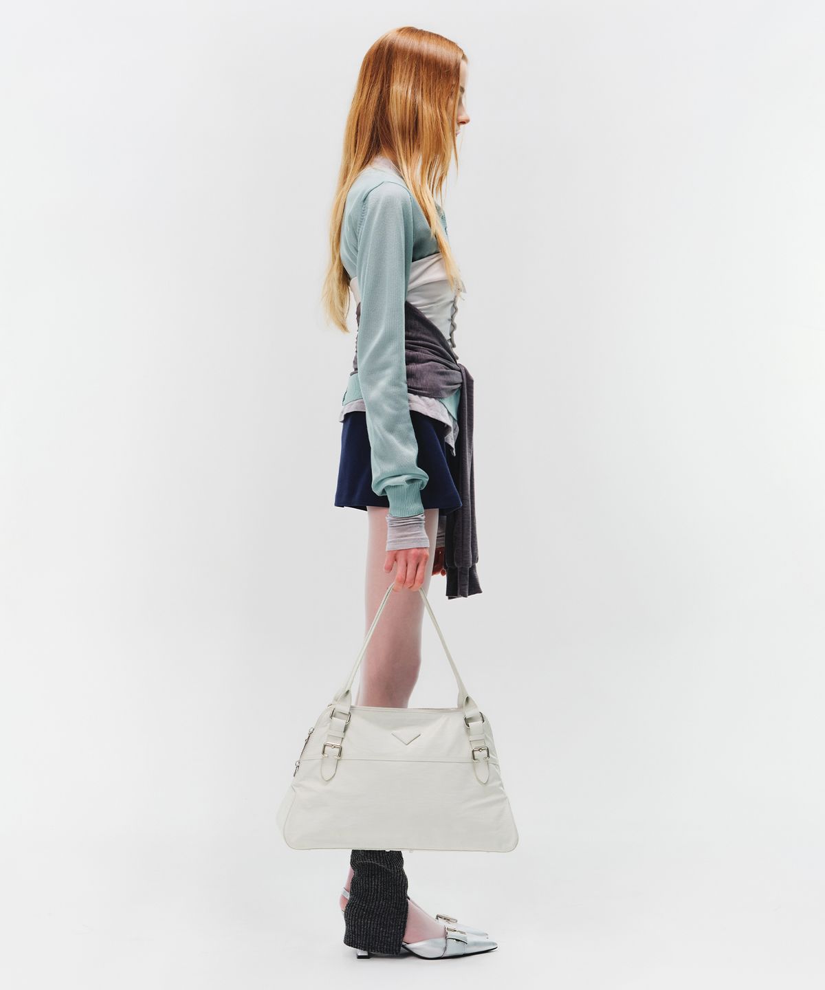 페넥(FENNEC) SOTY BOWLING BAG - ASH WHITE