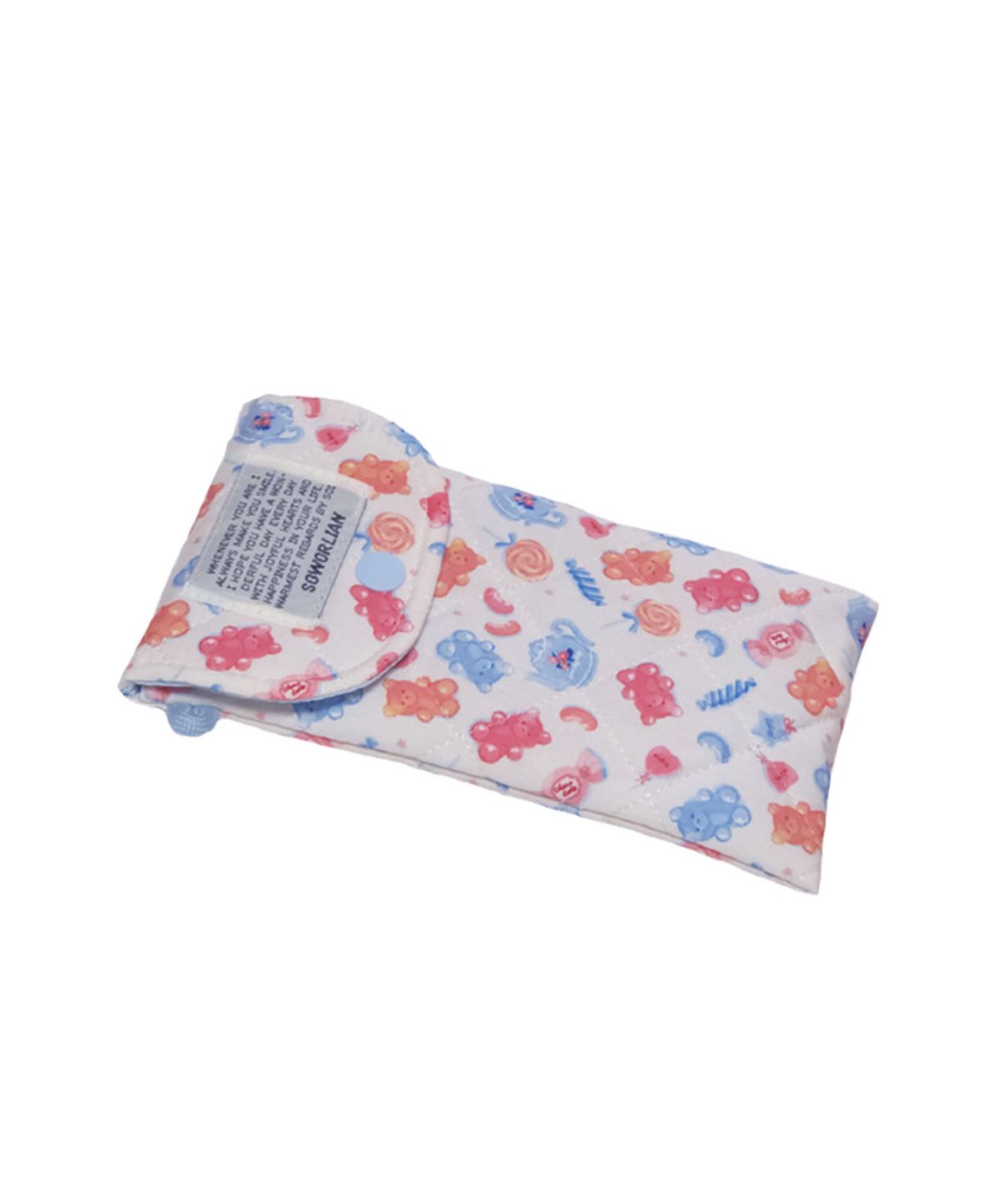 소월리안(SOWORLIAN) 똑딱필통 펜슬파우치_Jelly Bear