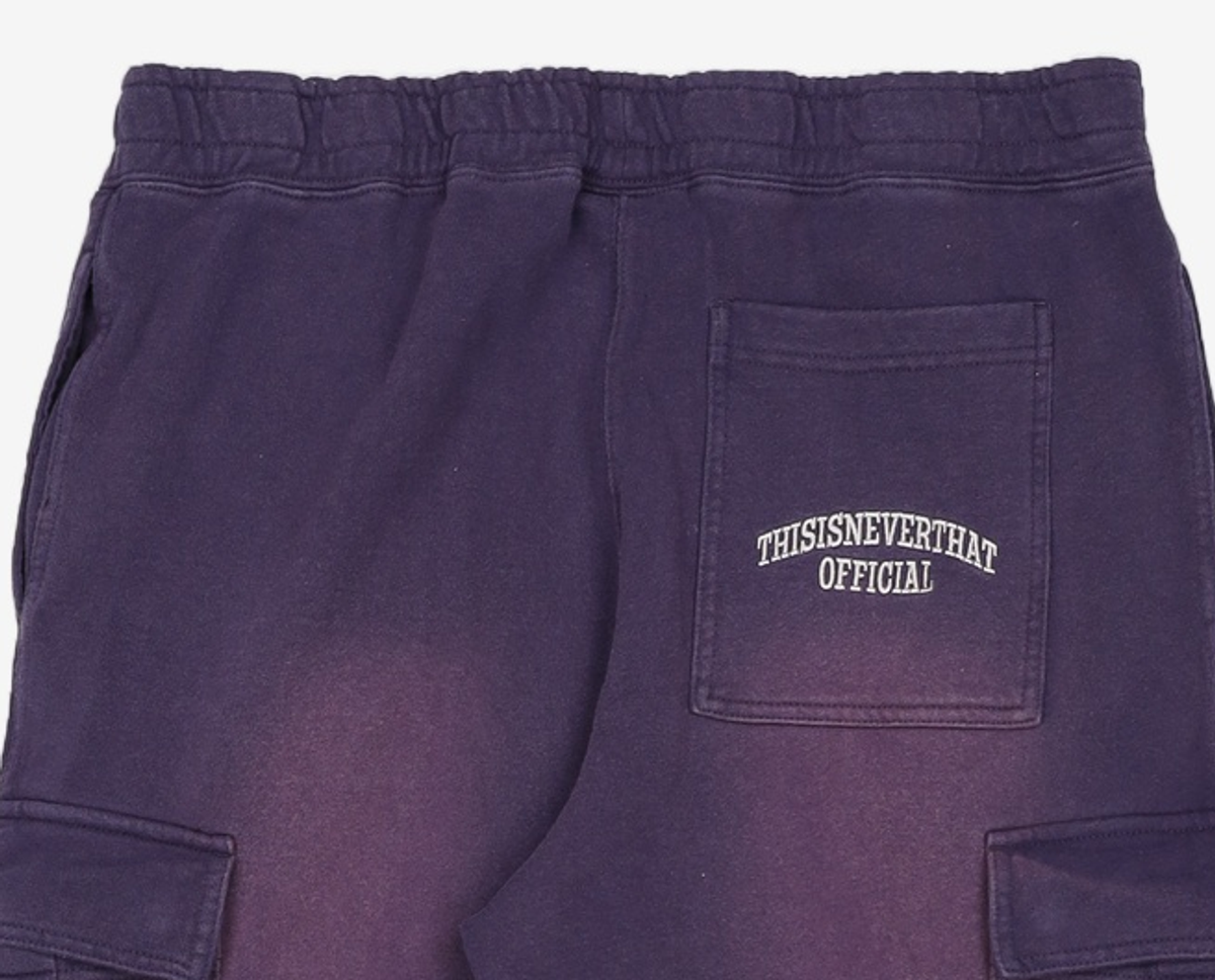 디스이즈네버댓(THISISNEVERTHAT) Cargo Sweatpant Dark Purple L