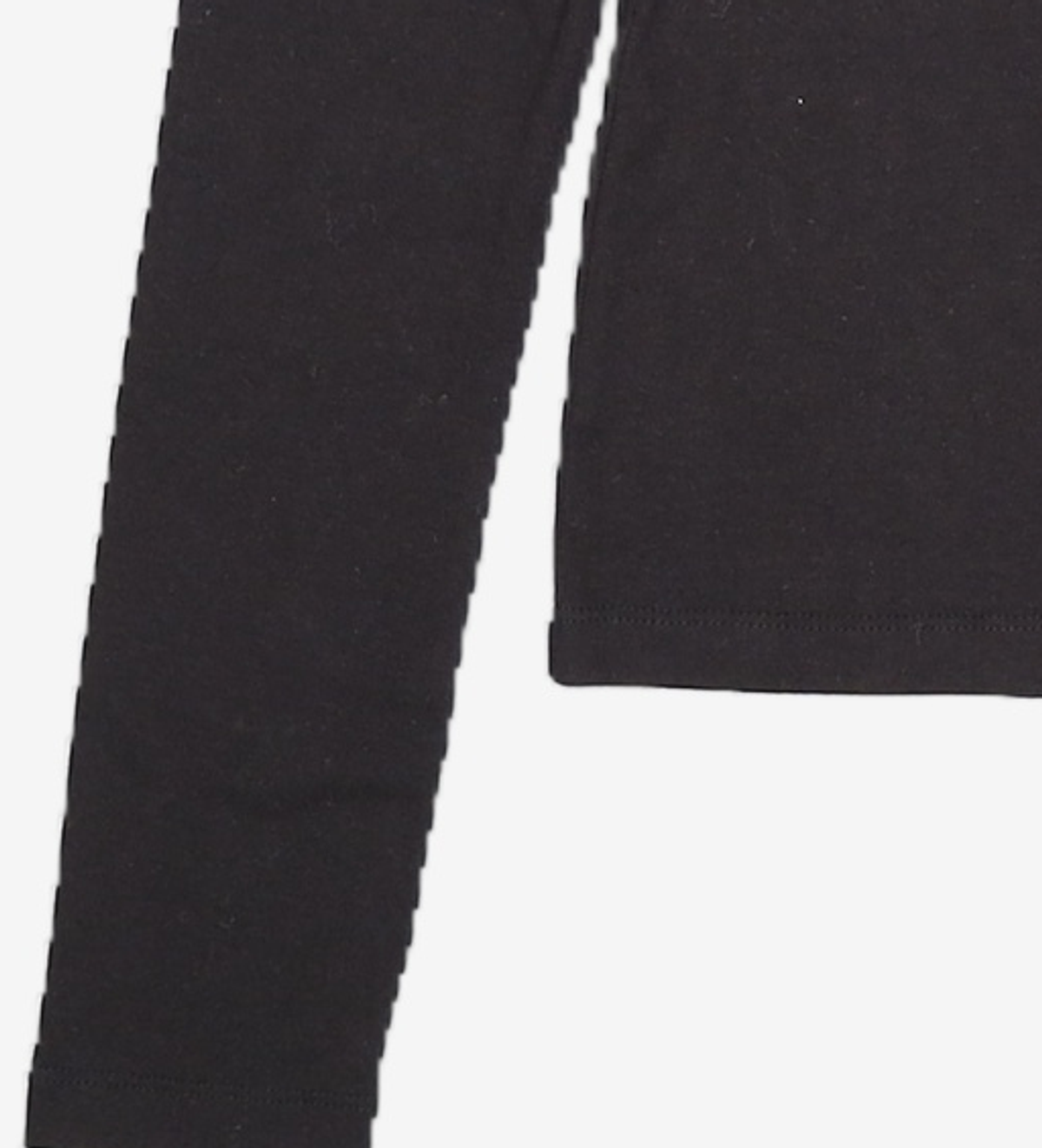 쓰리투에이티(THREE TO EIGHTY) [2nd REORDER] BEADY BRA LAYER LONG SLEEVE TEE BLACK ONE SIZE
