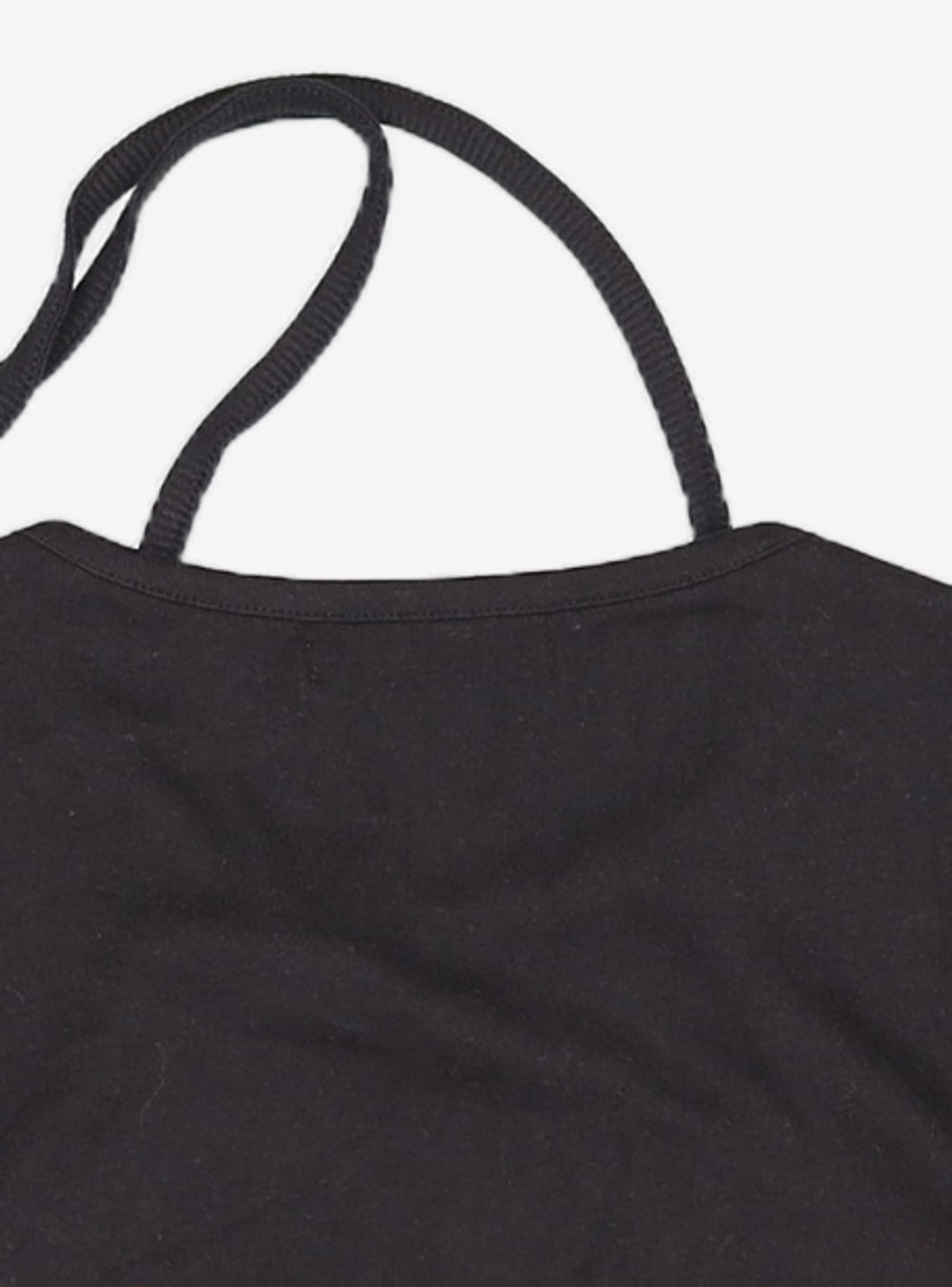 쓰리투에이티(THREE TO EIGHTY) [2nd REORDER] BEADY BRA LAYER LONG SLEEVE TEE BLACK ONE SIZE