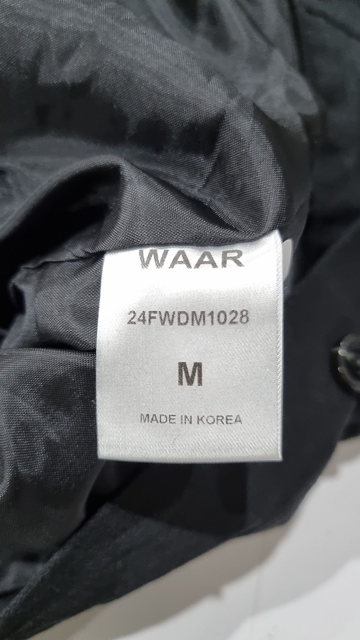 와르(WAAR) 나일론/코치 재킷 M