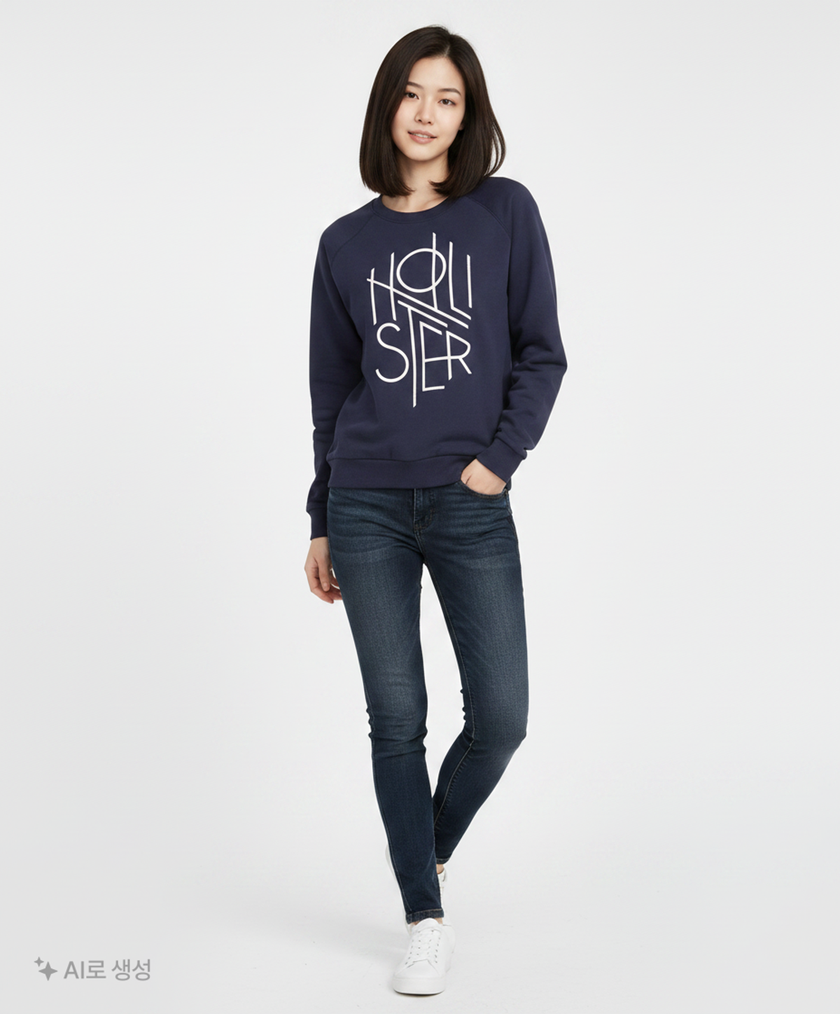 홀리스터(HOLLISTER) 맨투맨/스웨트셔츠 M