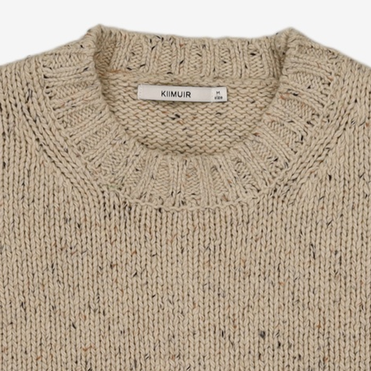 키뮤어(KIIMUIR) 울(WOOL) 네프사 크루넥 니트_3 COLOR M