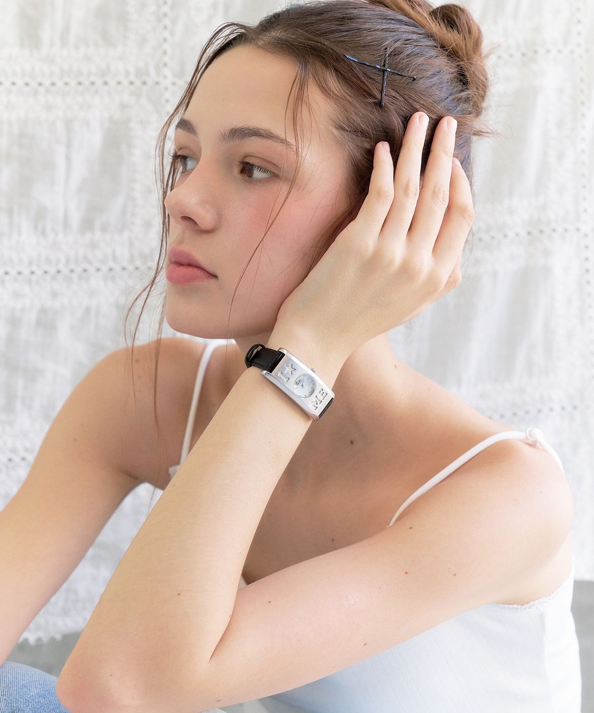 그럼피스터프(GRUMPY STUFF) Star Me Leather Watch