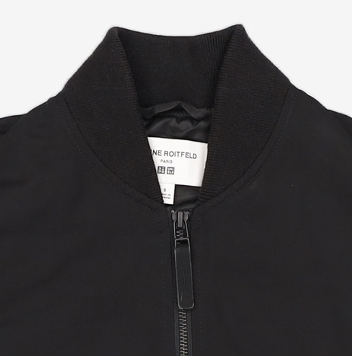 유니클로 x 카린로이펠트(UNIQLO x CARINE ROITFELD) 항공 점퍼/블루종/MA-1 S