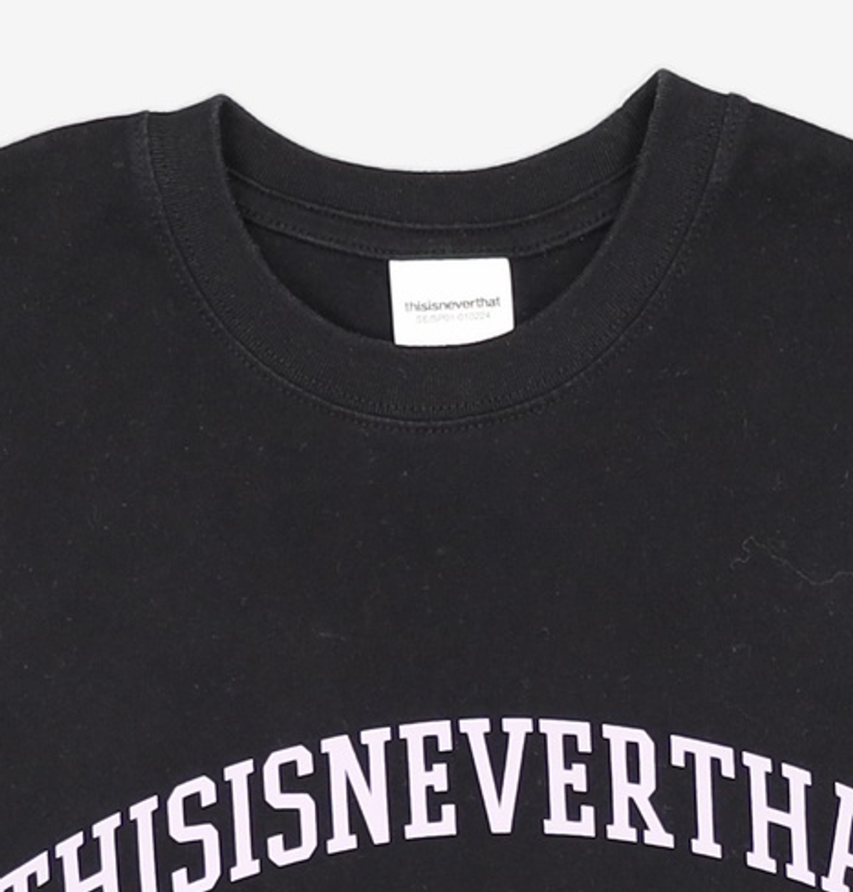 디스이즈네버댓(THISISNEVERTHAT) (SS21) ARC Logo Tee Black XS