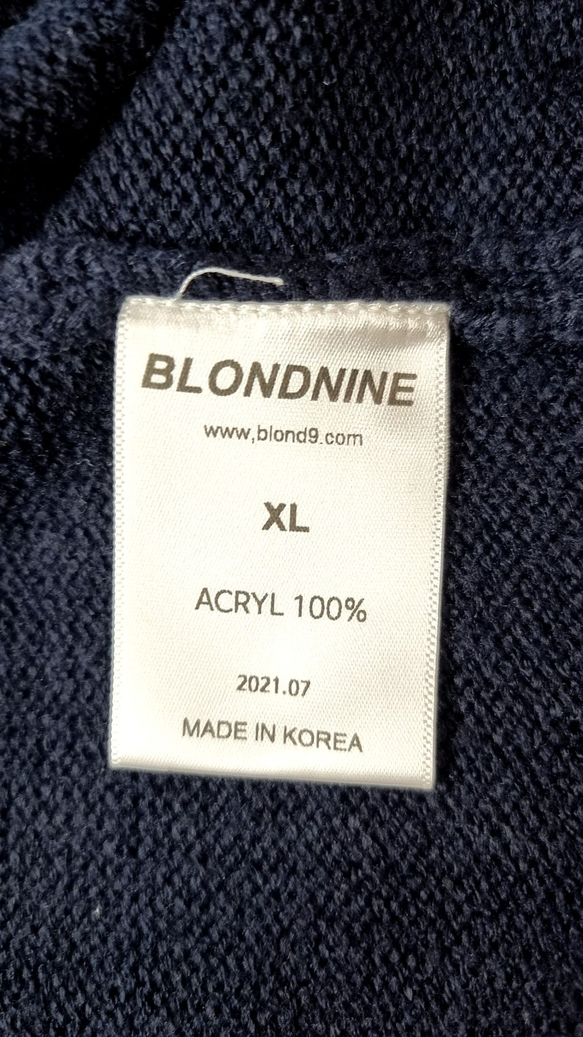 블론드나인(BLOND9) 카디건 XL