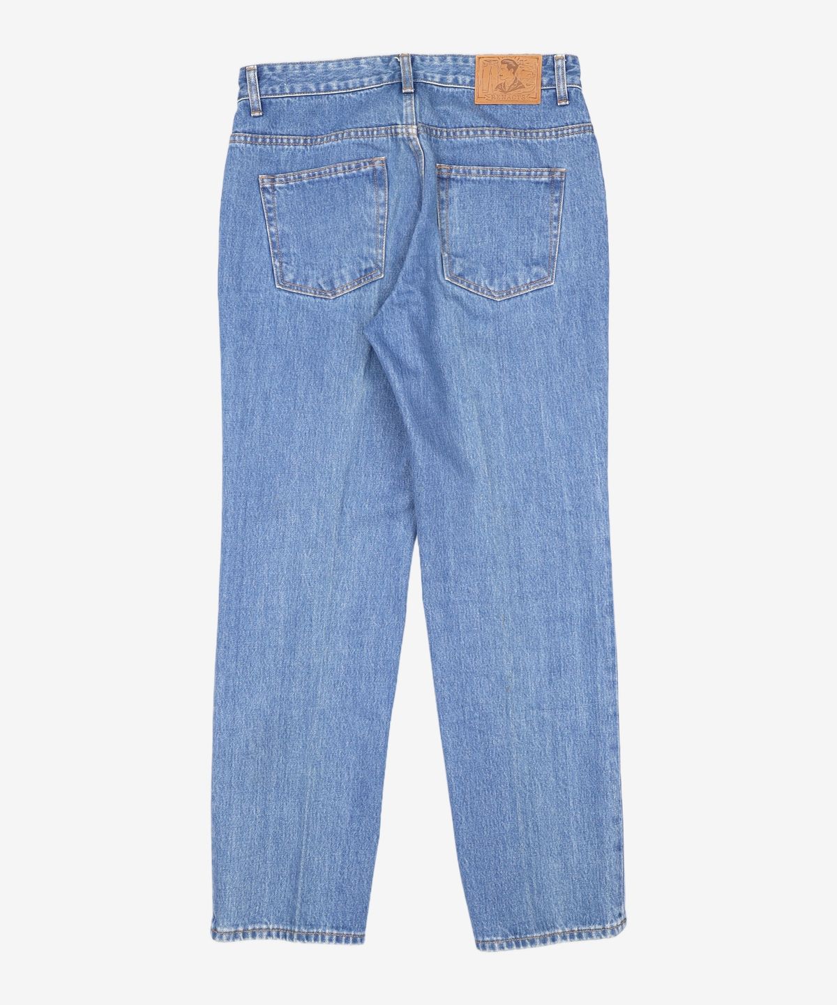 리넥츠(RENACTS) Tailored Straight Denim Pants [M.Blue] 2