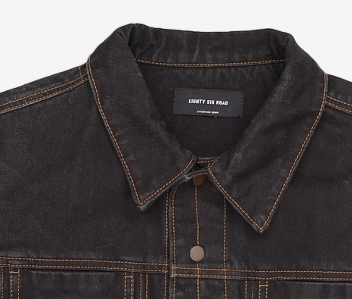 86로드(86ROAD) ROSE STITCH POINT DENIM JACKET BLACK L