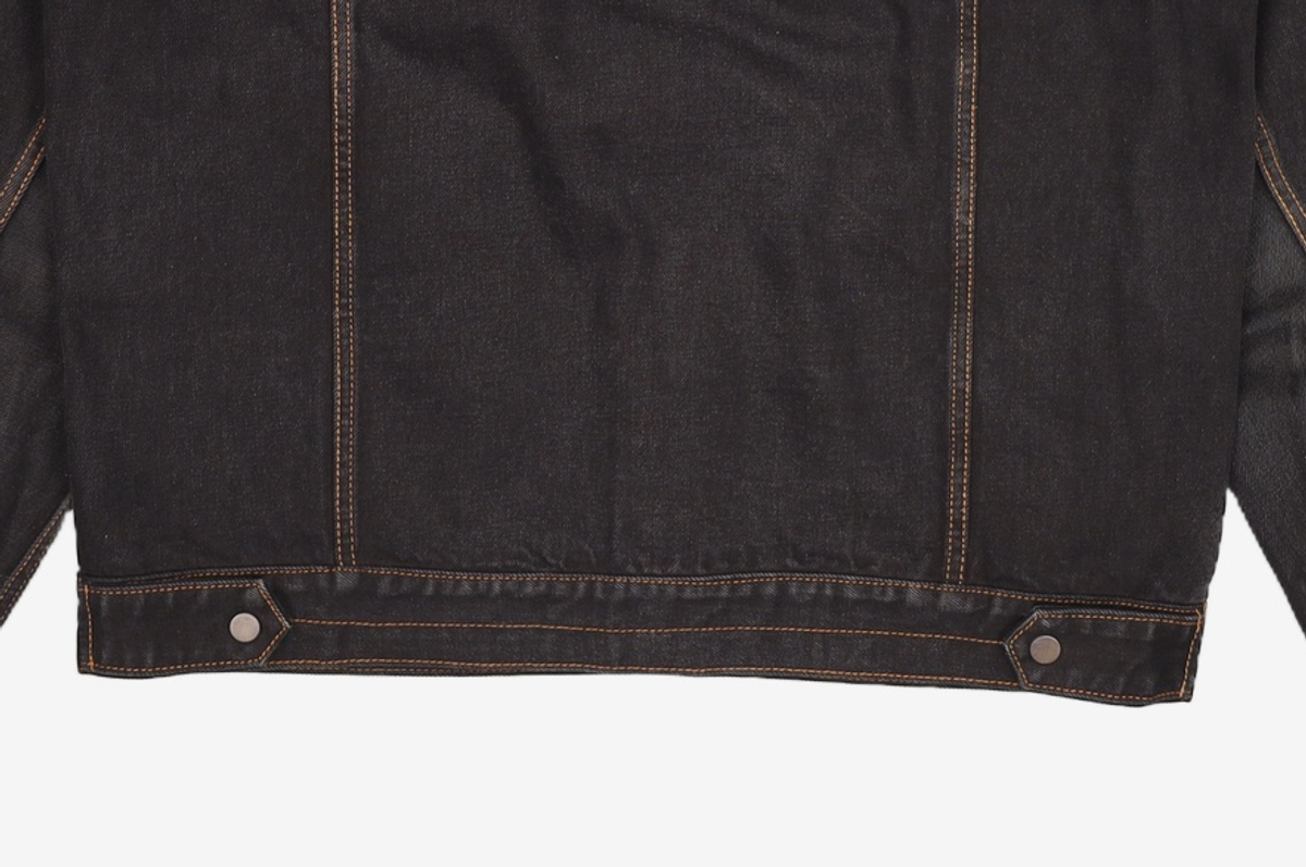 86로드(86ROAD) ROSE STITCH POINT DENIM JACKET BLACK L