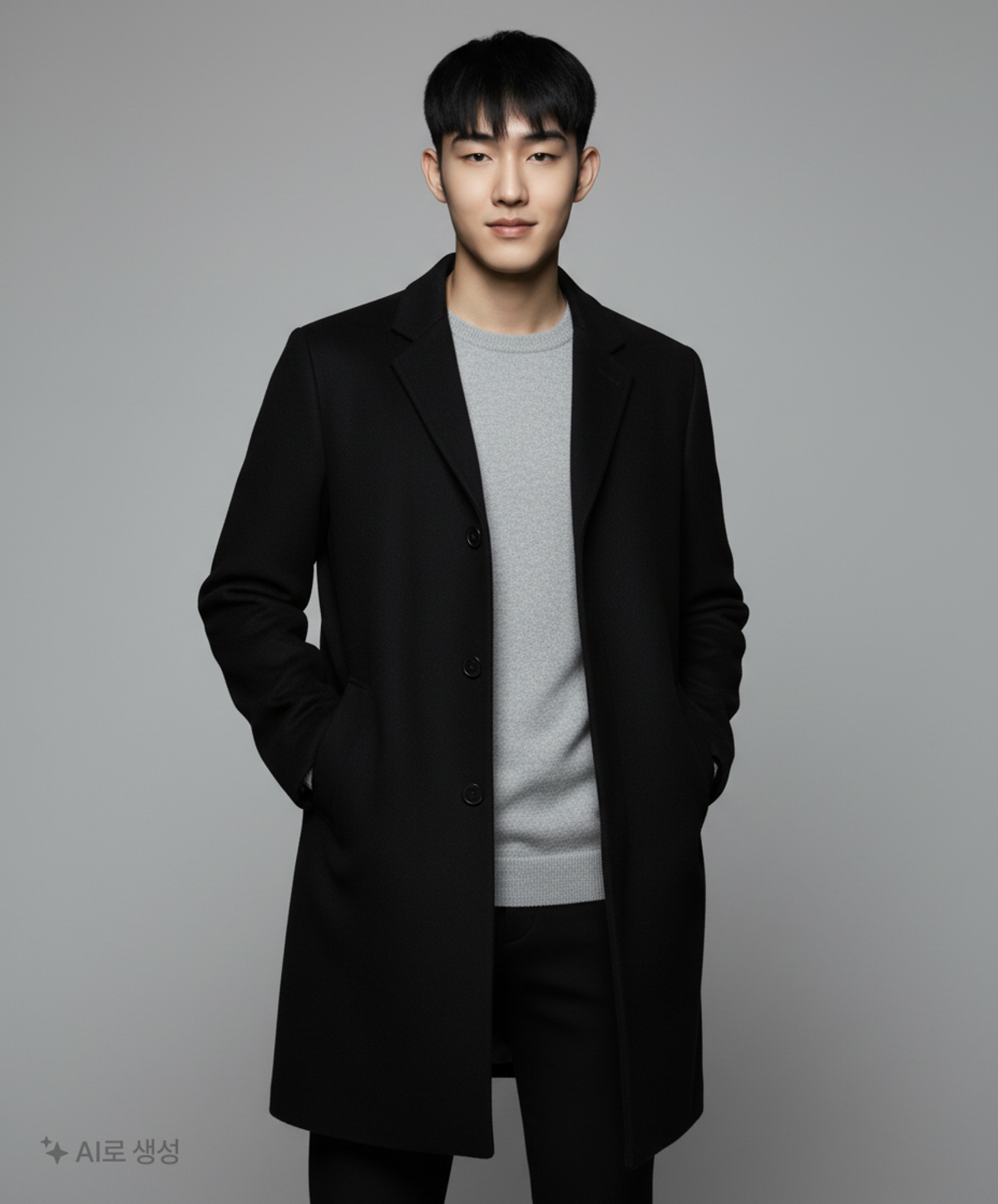 더니트컴퍼니(THEKNITCOMPANY) 겨울 싱글 코트 XL