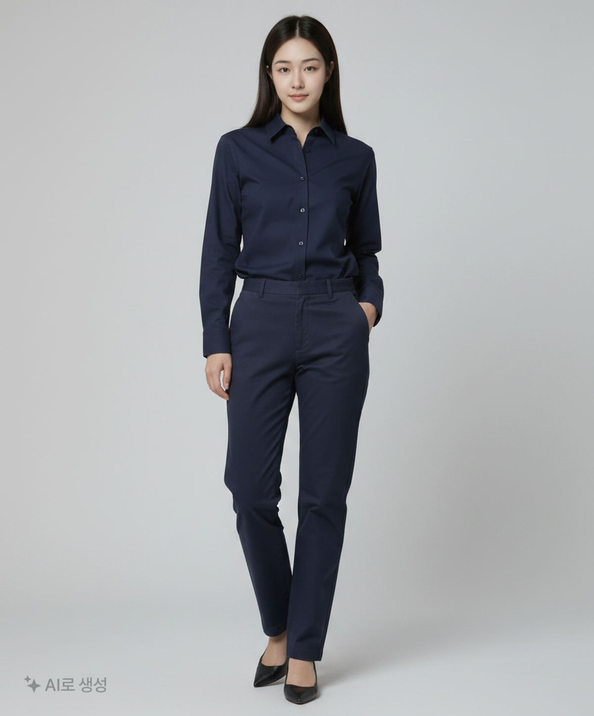 유니클로(UNIQLO) 코튼 팬츠 M