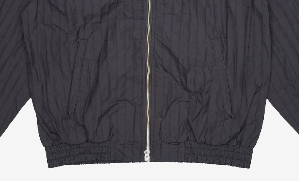 예스아이씨(YESEYESEE) Windowpane Zip Blouson Black L