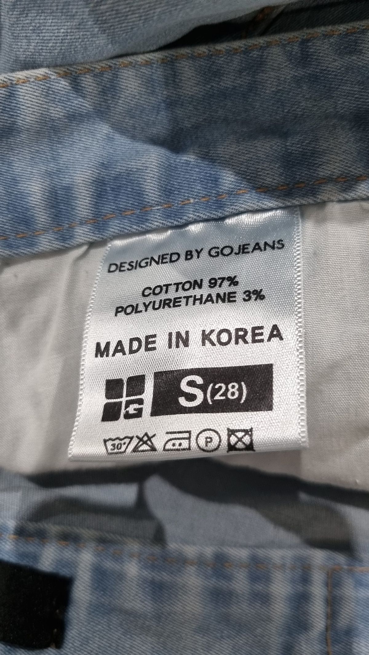 고진스(GO JEANS) 숏팬츠 S