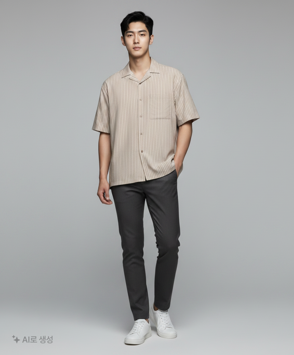 유니클로(UNIQLO) 캐주얼 셔츠 L
