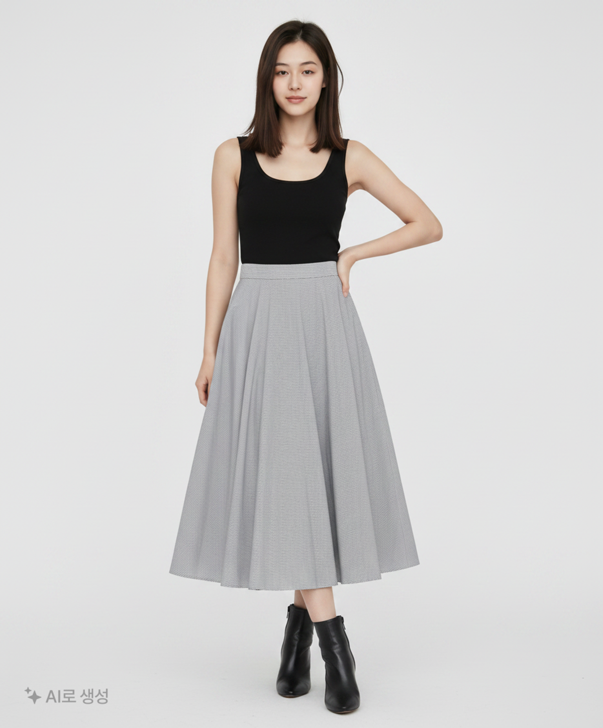 유니클로(UNIQLO) 롱스커트 L