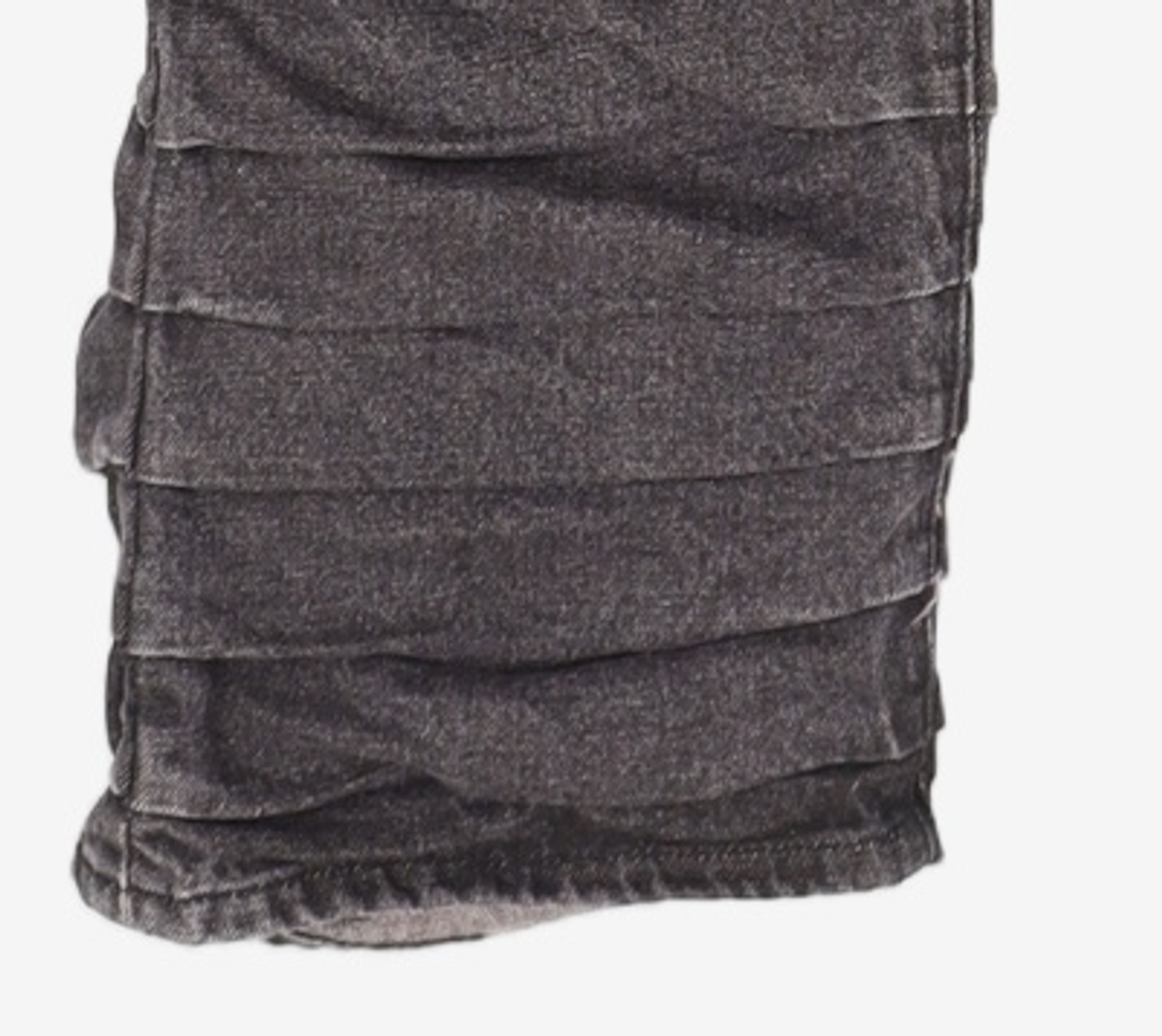 노매뉴얼(NOMANUAL) T.W DENIM PANTS - WASHED BLACK L