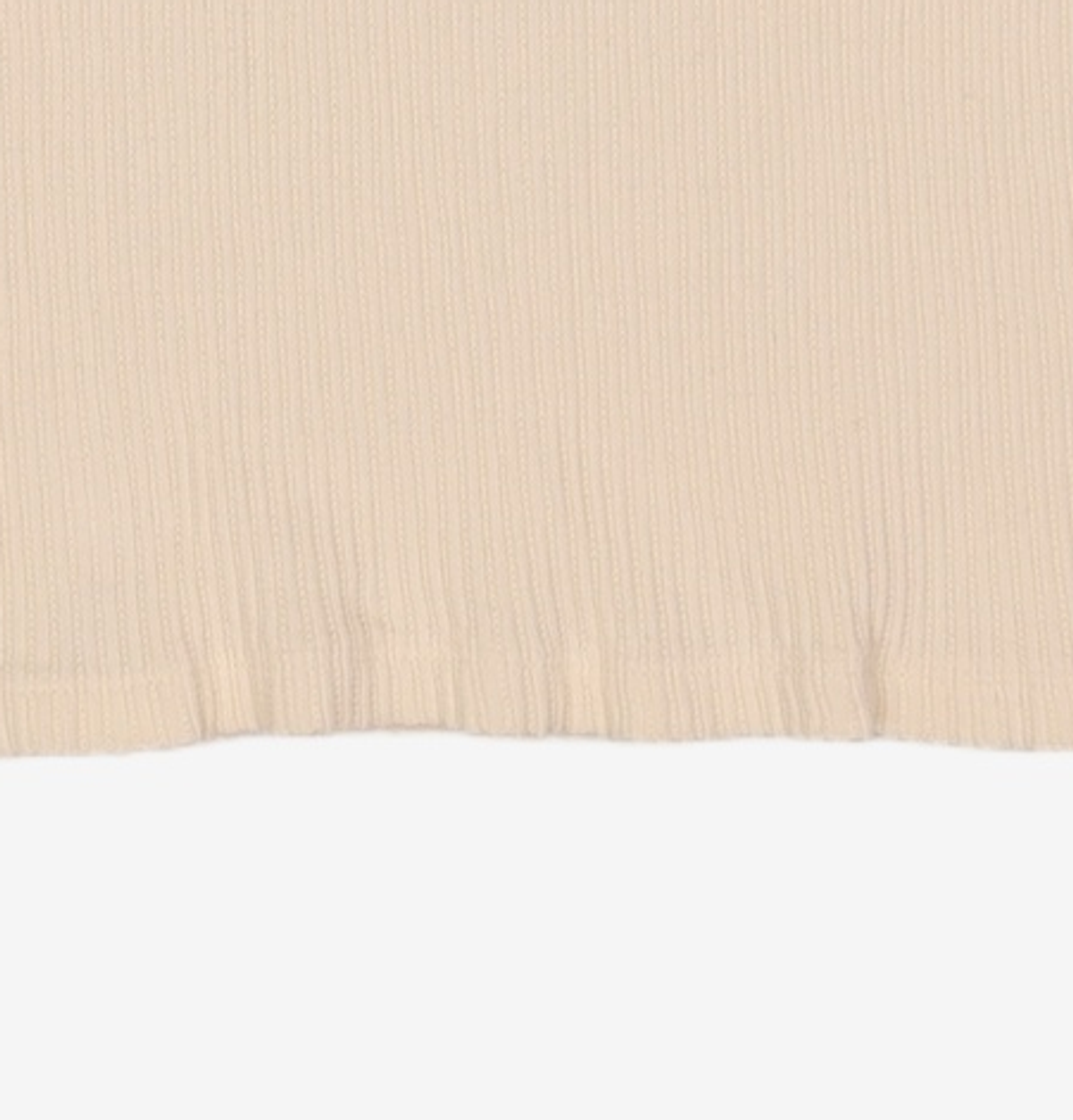 비뮤즈맨션(BEMUSE MANSION) Ribbon point square neck top - Cream FREE