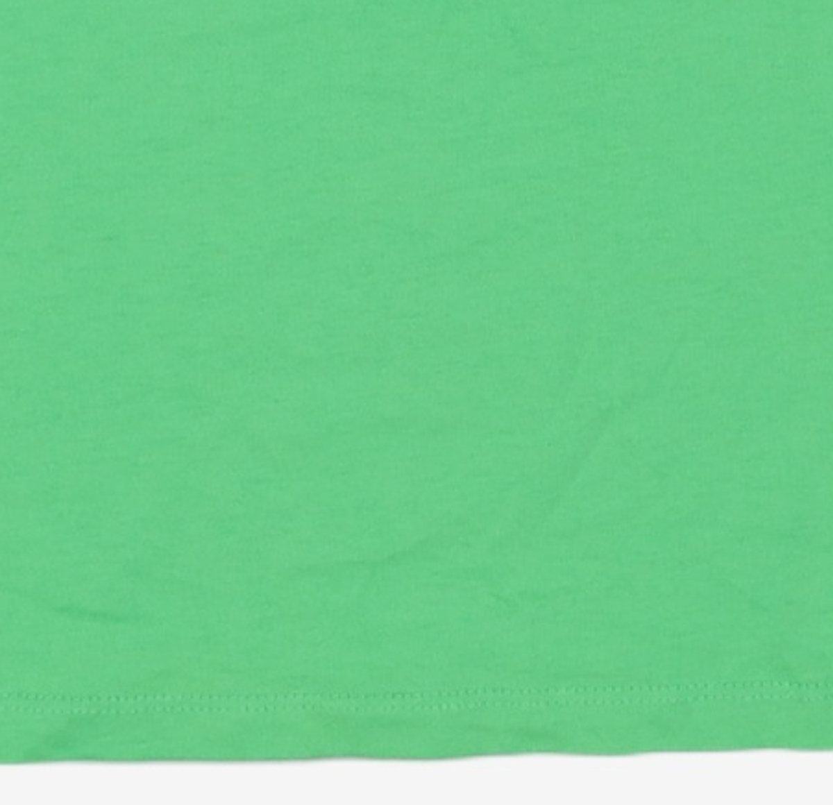 비뮤즈맨션(BEMUSE MANSION) Plain round-neck tee - Yellow green FREE